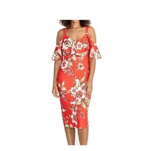 Rachel Roy Women's Marcella Midi Floral Dress